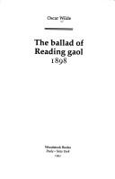 Oscar Wilde: The ballad of Reading Gaol (1995, Woodstock Books)