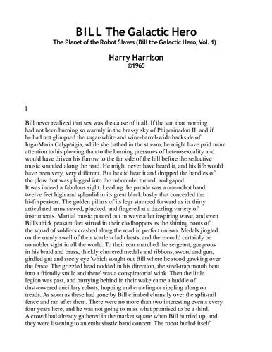 Harry Harrison: The Planet of the Robot Slaves (1989, Avon Books (Mm))