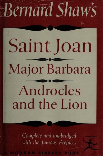 Bernard Shaw: Saint Joan. (1956, Modern Library)