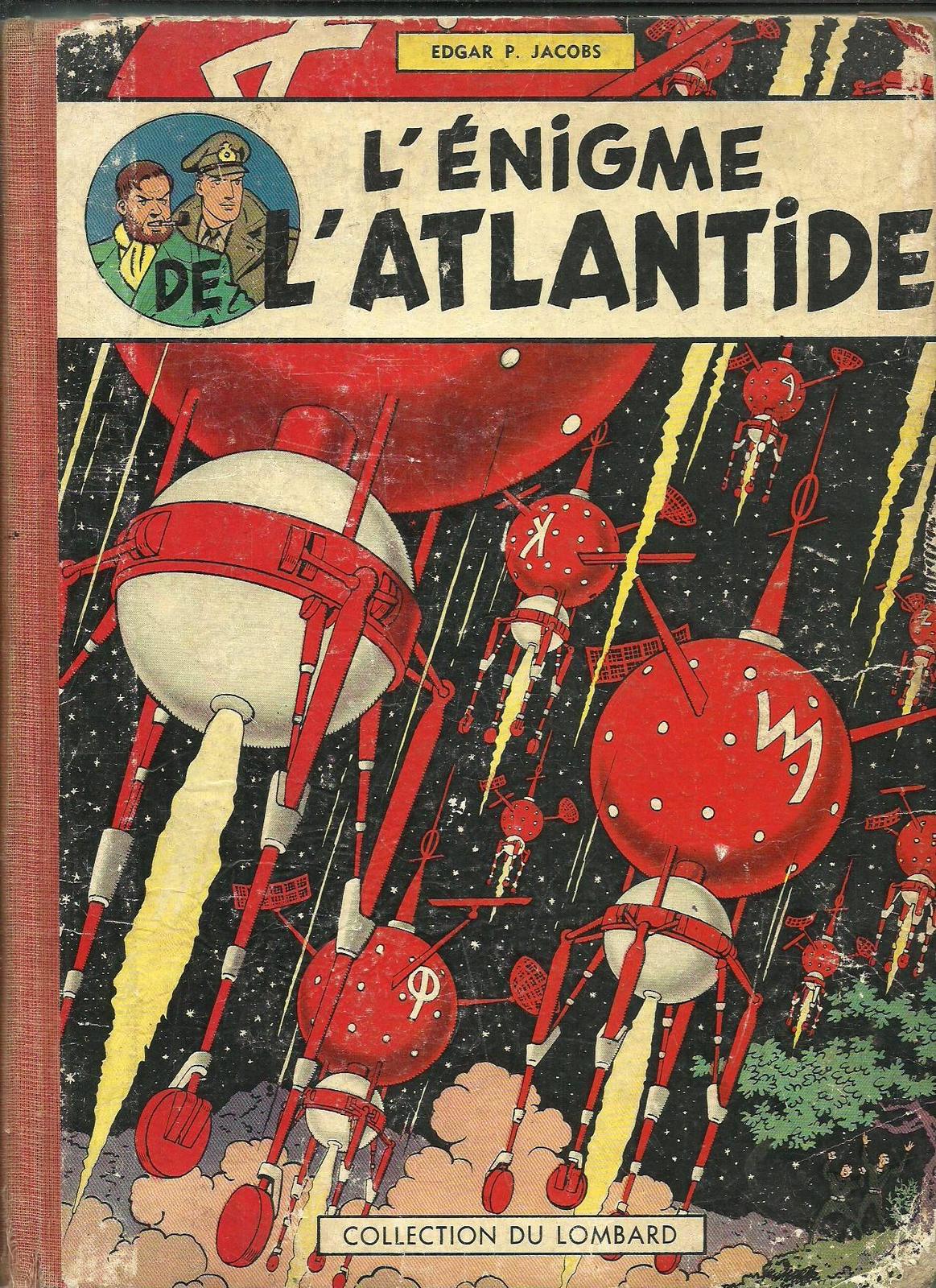 Edgar P. Jacobs: L'Énigme de l'Atlantide (French language, 1957, Dargaud)