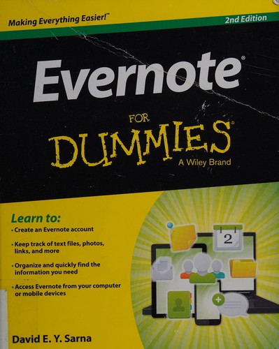 David E. Y. Sarna: Evernote For Dummies (2014)