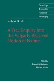 Robert Boyle: Robert Boyle (1996, Cambridge University Press)