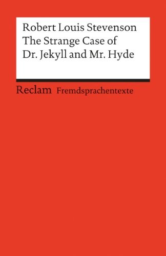 Stevenson, Robert Louis.: The Strange Case of Dr. Jekyll and Mr. Hyde. (Paperback, 1984, Reclam Philipp Jun.)