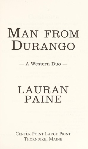 Lauran Paine: Man from Durango (2013)