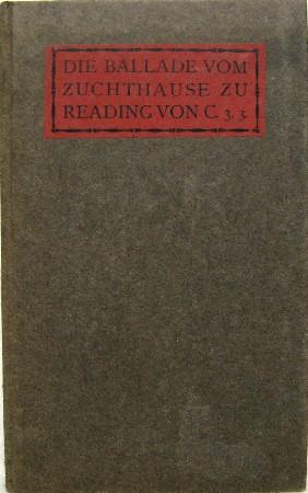 Oscar Wilde: Die Ballade vom Zuchthause zu Reading (Paperback, German language, 1905, Insel Verlag)