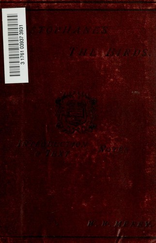 Aristophanes: The  birds. (1889, Clarendon Press)