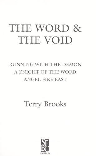 Terry Brooks: The Word & the Void (Hardcover, 2006, SFBC Fantasy)