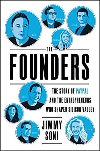 Jimmy Soni: Founders (2021, Simon & Schuster)