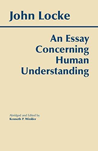 John Locke: An Essay Concerning Human Understanding (1996)