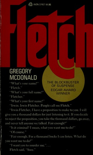 Gregory Mcdonald: Fletch (1974, Bobbs-Merrill)