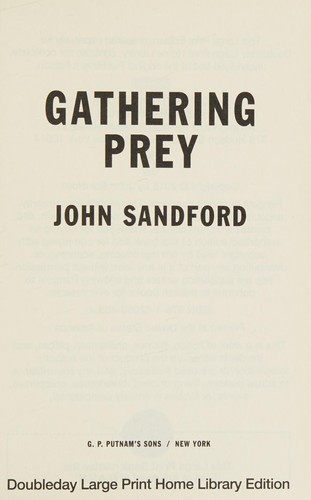 John Sandford: Gathering prey (2015, G.P. Putnams's Sons)