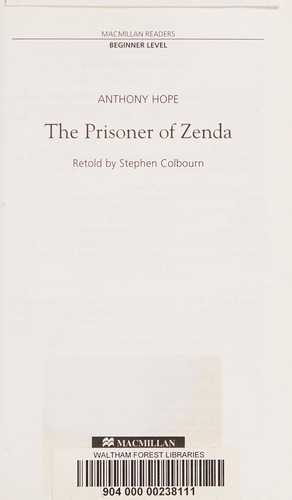 Stephen Colbourn, Anthony Hope: The Prisoner of Zenda (Macmillan Reader) (Paperback, Macmillan ELT)