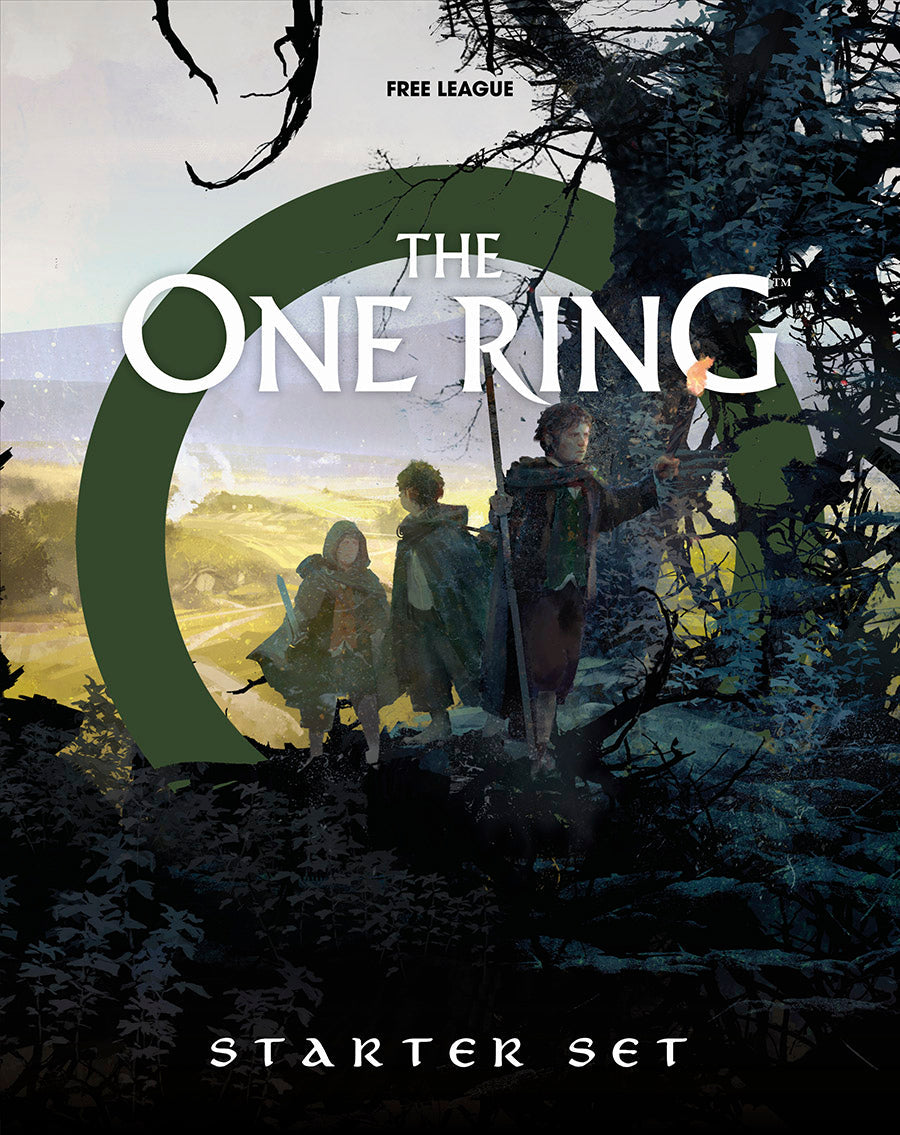 Francesco Nepitello, Jacob Rodgers, James Michael Spahn: The One Ring: Starter Set (2021, Free League Publishing, Sophisticated Games)
