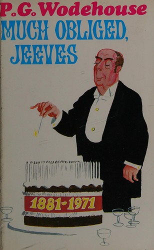 P. G. Wodehouse: Much obliged, Jeeves (1971, Barrie and Jenkins)