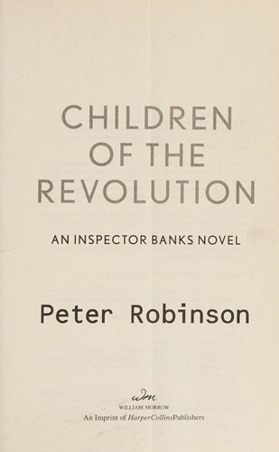 Peter Robinson: Children of the revolution (2014)