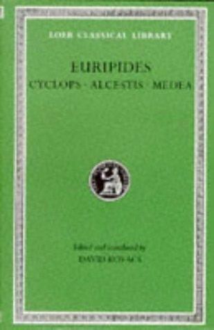 Euripides: Euripides (1994, Harvard University Press)