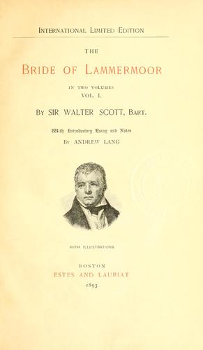 Sir Walter Scott: Waverley novels (1893, Estes and Lauriat)