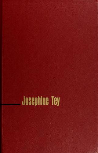 Josephine Tey: The Daughter of Time (1951, Macmillan)