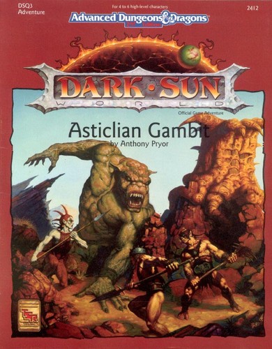 Anthony Pryor: Asticlian Gambit (1992, TSR Inc)