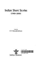 Ramakrishnan8hE.V.: Indian Short Stories:1900-2000£e by Ramakrishnan. (2000, Sahitya Akademi)