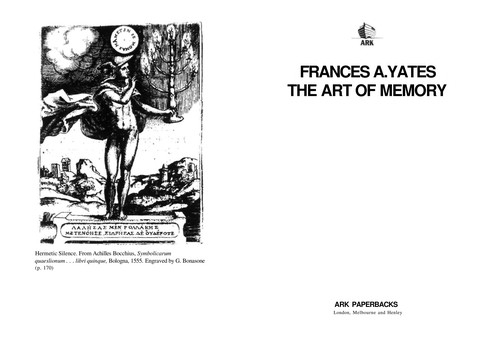 Frances Amelia Yates: The art of memory (1984, Ark Paperbacks)