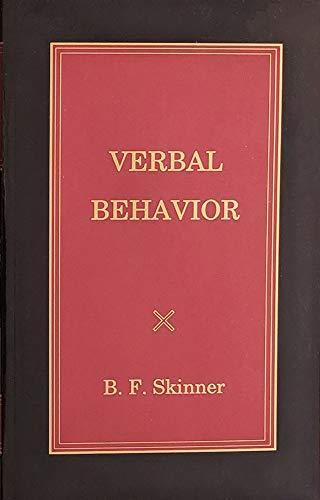 B. F. Skinner: Verbal Behavior (1992)