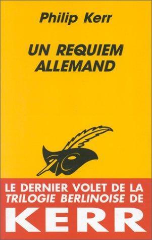 Philip Kerr: Un requiem allemand (French language, 1995)