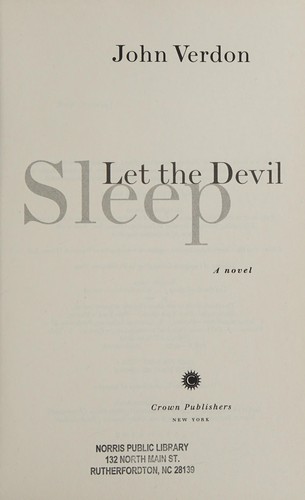 John Verdon: Let the Devil Sleep (2012, Crown Publishing Group, The)