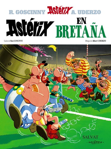 René Goscinny, Albert Uderzo: astérix en bretaña (2017, salvat)