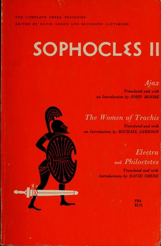 Sophocles: Sophocles II (1969, University of Chicago Press)