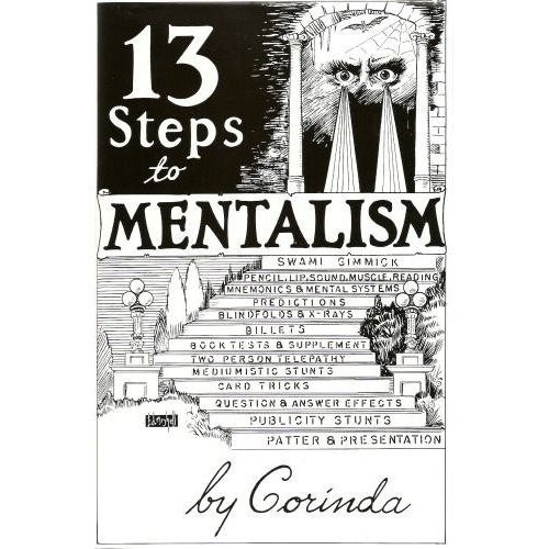 Corinda.: 13 steps to mentalism (1996, D. Robbins & Co., Inc.)