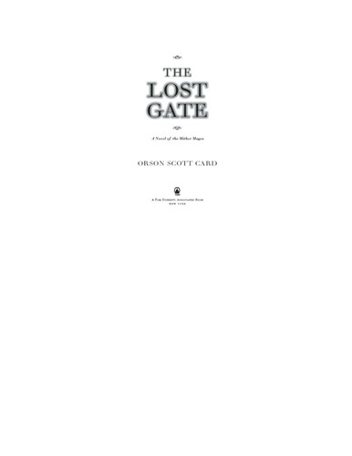 Orson Scott Card: The Lost Gate (CD) (AudiobookFormat, Blackstone Audio, Inc.)