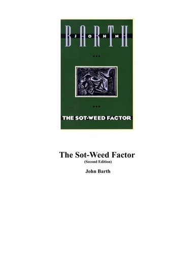 John Barth: The Sot-Weed Factor (Paperback, 1975, Bantam)