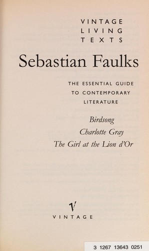 Margaret Reynolds: Sebastian Faulks (2002, Vintage)