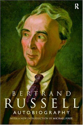 Bertrand Russell: Autobiography (1998, Routledge)