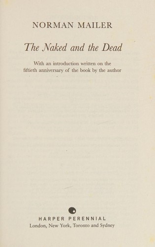 Norman Mailer: The naked and the dead (2006, Harper Perennial)