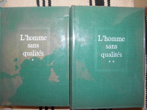 Robert Musil: L'Homme sans qualités (French language, 1979, Éditions du Seuil)