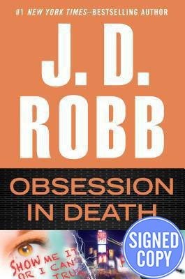 Nora Roberts: Obsession in Death - Signed/Autographed Copy (Hardcover, 2015, Putnam Adult)