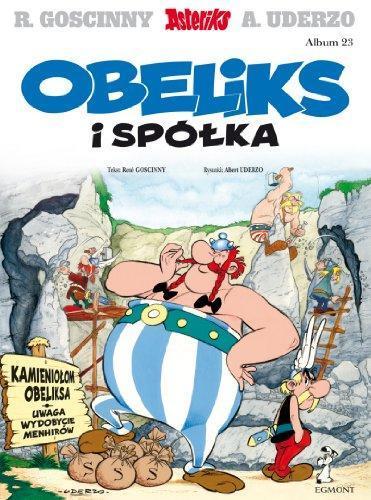 Albert Uderzo, René Goscinny: Asteriks Obeliks i spolka tom 23 (Polish language)