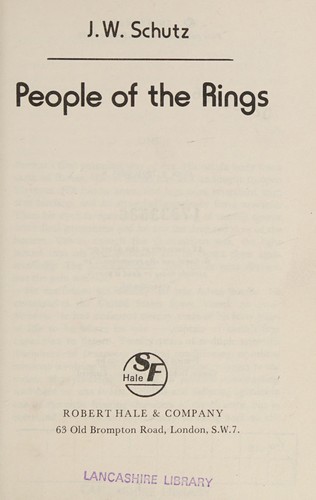 Joseph Willard Schutz: People of the rings (1975, Hale, The Crowood Press)