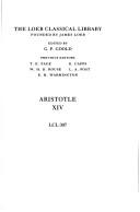 Aristotle: Aristotle: Minor Works (Hardcover, 1963, Loeb Classical Library)