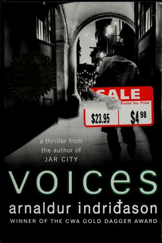 Arnaldur Indriðason: Voices (2007, Thomas Dunne Books)