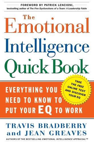 Travis Bradberry: The emotional intelligence quick book (2005, Simon & Schuster)