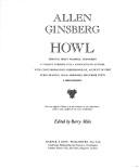 Allen Ginsberg: Howl (Hardcover, 1986, Harper & Row)