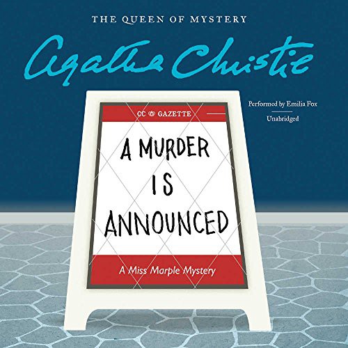 Agatha Christie: A Murder Is Announced (AudiobookFormat, 2016, Harpercollins, HarperCollins Publishers and Blackstone Audio)