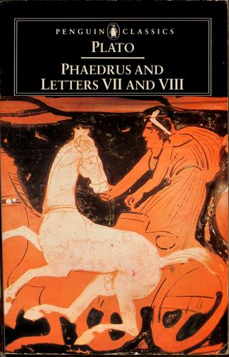 Plato: Phaedrus (1977, Penguin Books)