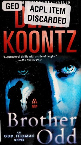 Dean R. Koontz: Brother Odd (2012, Bantam)