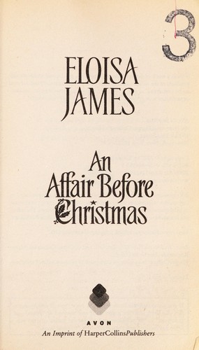 Eloisa James: An affair before Christmas (2007, Avon/HarperCollins)