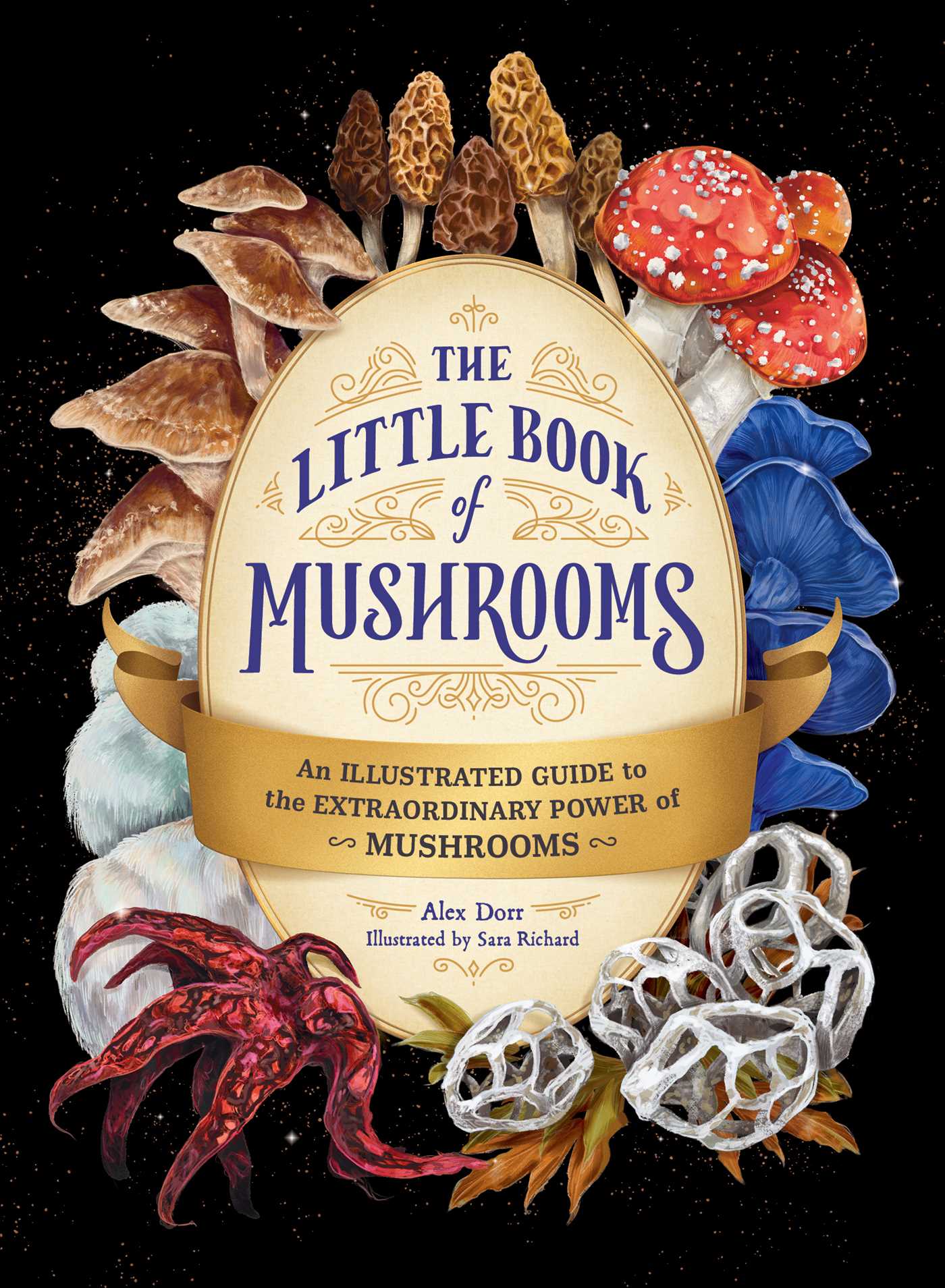 Sara Richard, Alex Dorr: Little Book of Mushrooms (Hardcover, 2023, Adams Media Corporation)