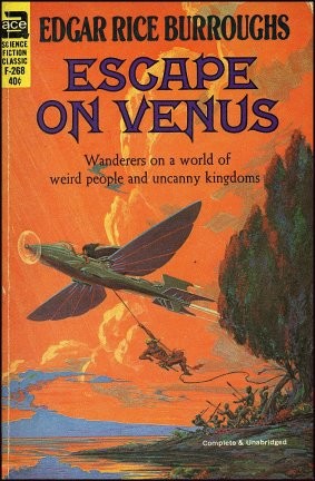 Edgar Rice Burroughs: Escape on Venus. (1946, Ace Books)